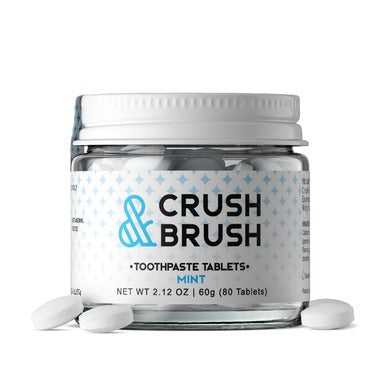Nelson Naturals Crush and Brush Toothpaste Tablets