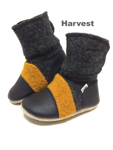 Nooks Design Felted Wool Booties