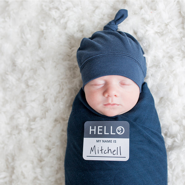 Lulujo Hello, World! Newborn Set