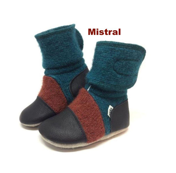 Nooks Design Felted Wool Booties