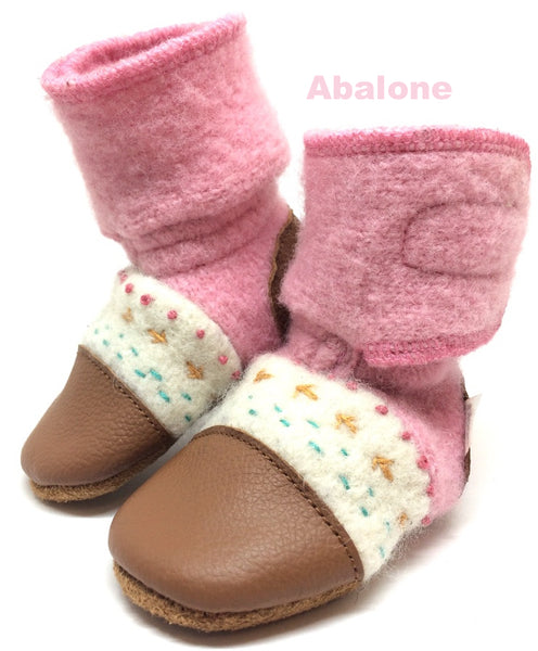 Nooks Design Felted Wool Booties