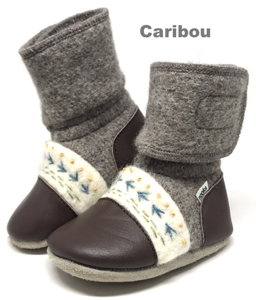 Nooks Design Felted Wool Booties