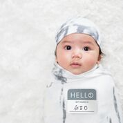 Lulujo Hello, World! Newborn Set