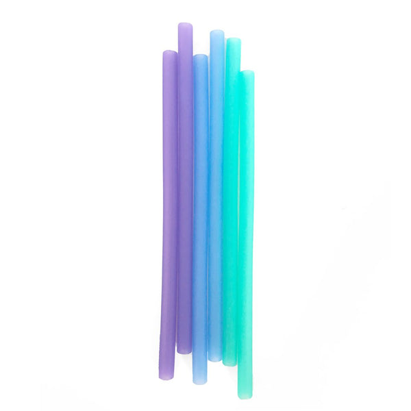 Gosili Reusable Silicone Straws - 6 Pack