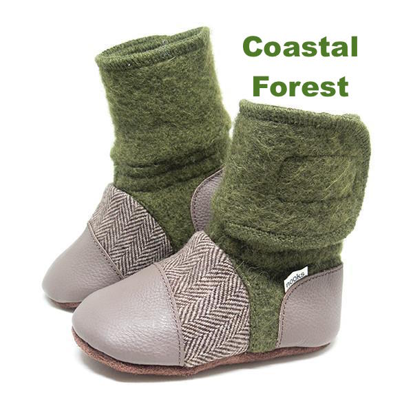 Nooks Design Felted Wool Booties