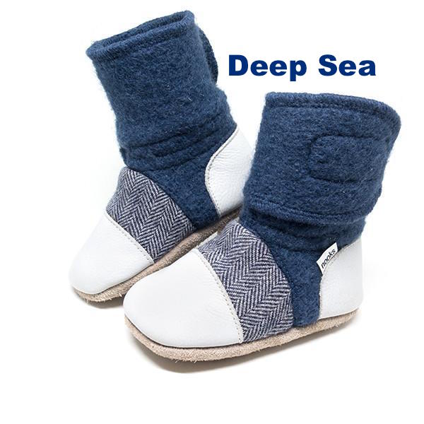 Nooks Design Felted Wool Booties