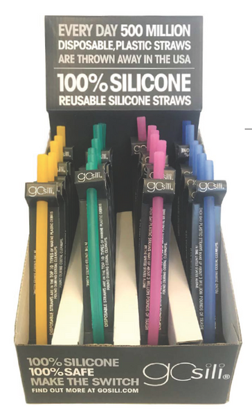 Gosili Reusable Silicone Straw - Single