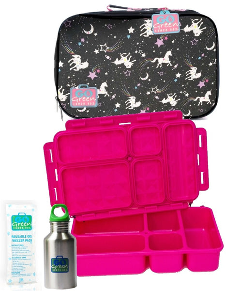 Go Green Leak-Proof Lunchbox Set