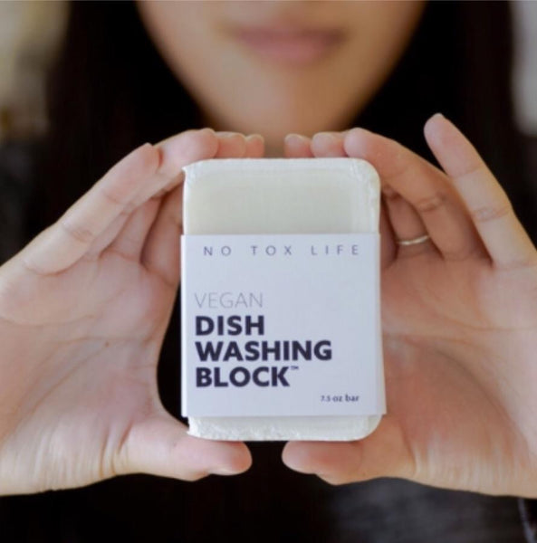 No Tox Life Zero Waste Dish Washing Block Bar