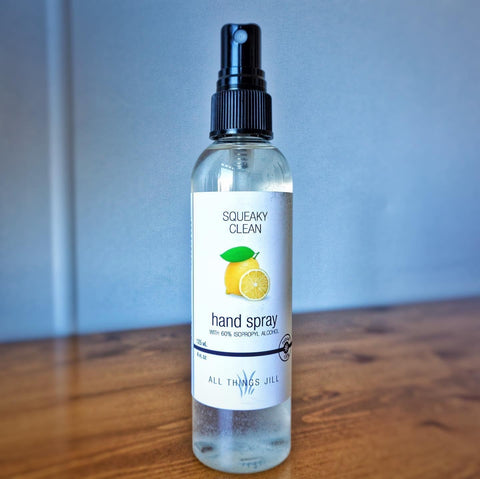 All Things Jill - Squeaky Clean Hand Spray 🇨🇦