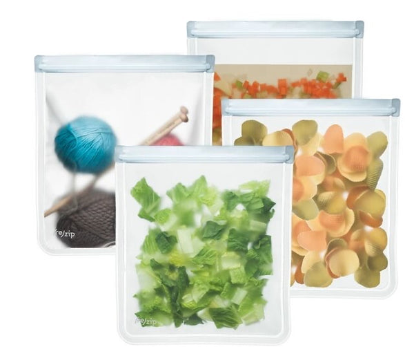 (re)zip 1 Gallon Lay-Flat Food Storage Bags