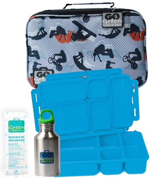 Go Green Leak-Proof Lunchbox Set