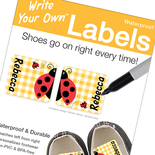 Emily Press Write Your Own Shoe Labels