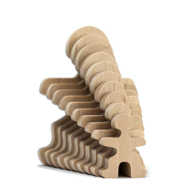 Flockmen Wooden Toys Family Set (30 pcs)