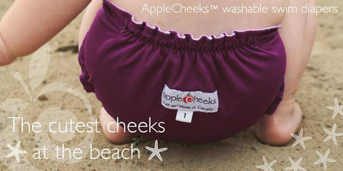 AppleCheeks Swim Diaper - Size 1 & 2 🇨🇦